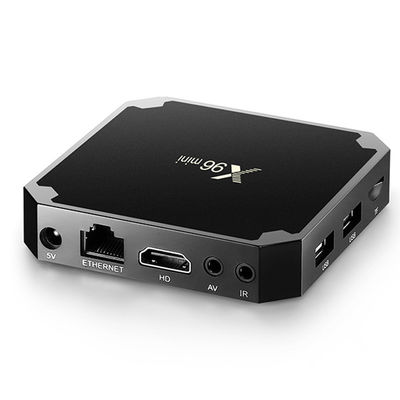 OTT Android TV Box X96mini Android 7.1 Quad Core RAM 1GB + 8GB Android TV Box กล่องสมาร์ททีวี WiFi 4K 3D Media Player