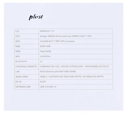 4gb 64gb Amlogic S905X4 OTT Android TV กล่องรับสัญญาณ Android 11 AV1 8K Dual WiFi