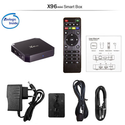 X96 มินิ Amlogic S905W Quad Core OTT กล่องทีวี Android 2GB 16GB 2.4GHz WiFi Android 9.0