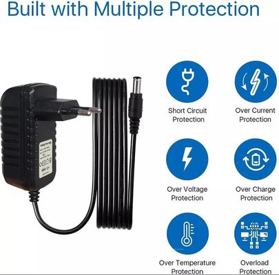 อะแดปเตอร์สวิตช์ AC DC ที่มีการควบคุม 12v 2A 2 แอมป์พาวเวอร์ซัพพลายเครื่อง POS