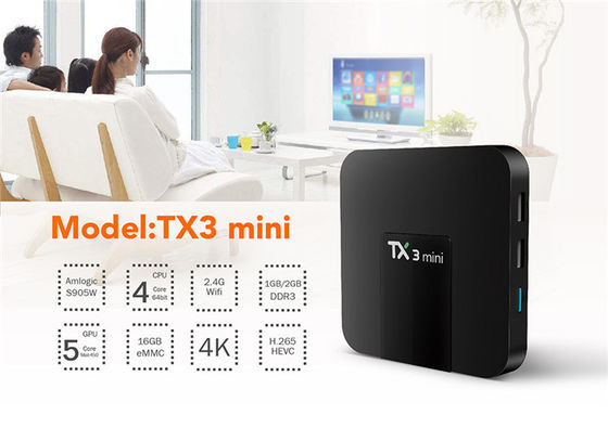 S905W OTT Box Mini Android TV Tx3 Mini Streaming Box 4k อัลตร้าเอชดี