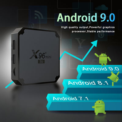 กล่องติดตั้ง Android 5G Smart IP OTT  X96 Mini S905W4 Player