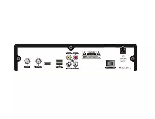 32m Bit Mpeg 4 Digital DVB-S2 เครื่องรับสัญญาณดาวเทียม Booster Ddr2 Twin Tuner