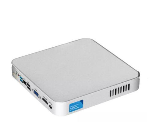 Ce-Leron 3205U I5 4200Y 4200U มินิเวิร์กสเตชันพีซีระบบคอมพิวเตอร์อุตสาหกรรม DDR3L MSATA 4GB 64GB