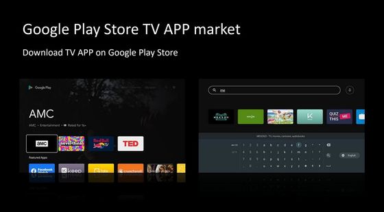 3D 4K OTT Smart Box Google Tv Box พร้อมเครือข่าย Quad Core 4K ATV Player ที่เชื่อถือได้