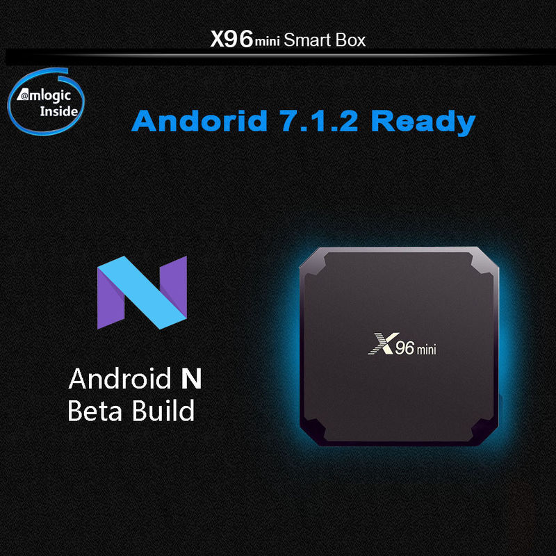 X96 มินิ Amlogic S905W Quad Core OTT กล่องทีวี Android 2GB 16GB 2.4GHz WiFi Android 9.0