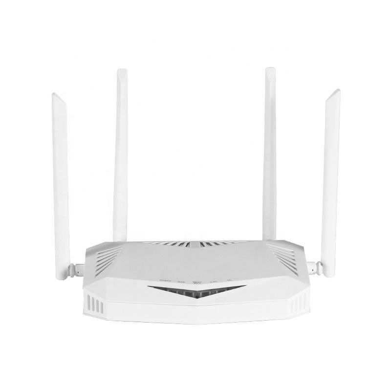 เราเตอร์โมเด็มไฟเบอร์ออปติกเราเตอร์ไร้สาย Wifi 6 AX1800 เราเตอร์อินเทอร์เน็ตไร้สายความเร็วสูง