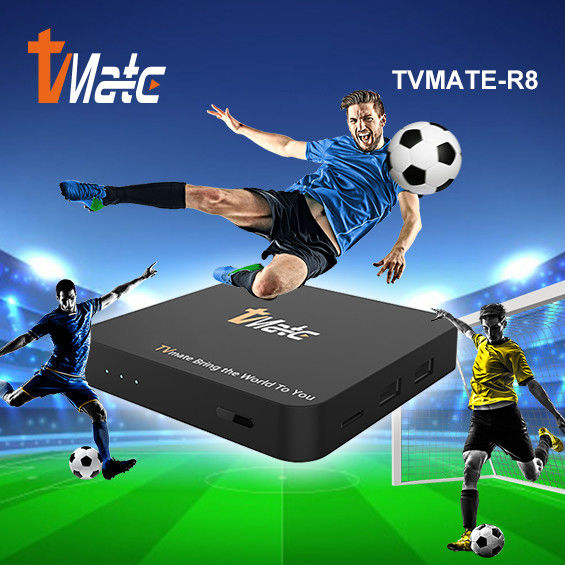 เครื่องเล่น OTT Android 7.1 RK3328 TV Box 2G + 16G พร้อมเครื่องเล่นมัลติมีเดีย Quad Core 2.4G Wifi