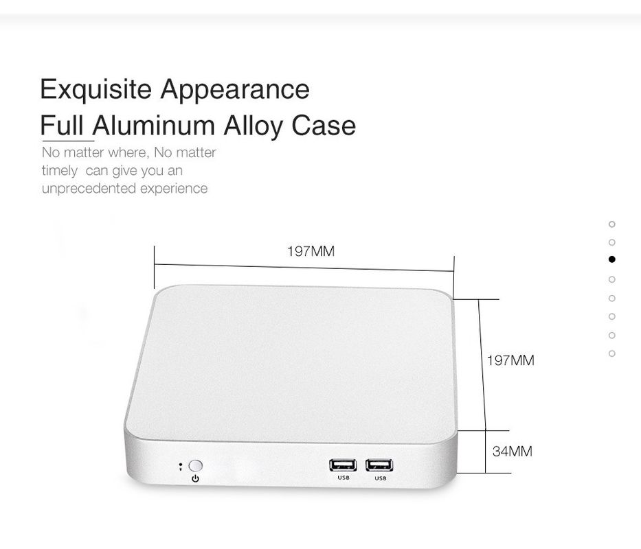 เวิร์กสเตชันขนาดเล็กอุตสาหกรรมไร้พัดลม Quad Core J1900 I5 4200U I7 4500U 5500U 2955U